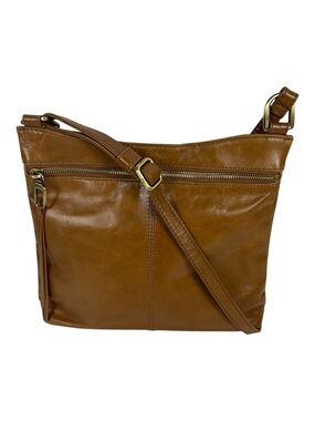 Hobo Cambel Crossbody Truffle Color EUC